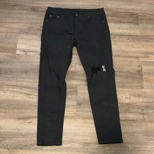 Ksubi Black Distressed Jeans